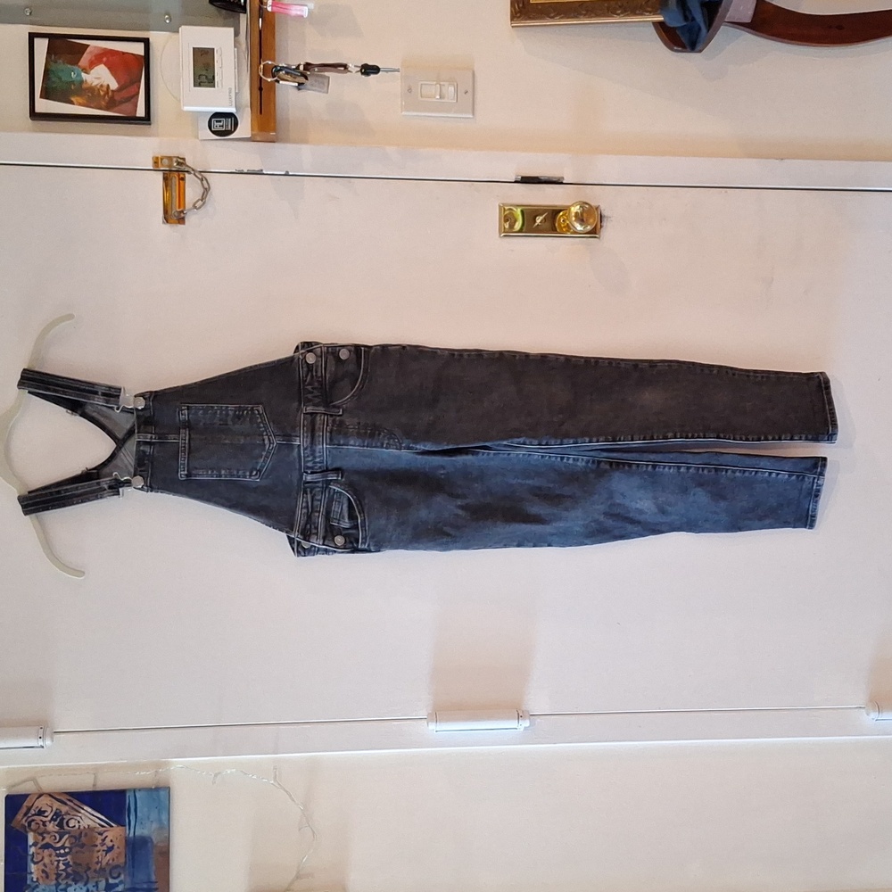 HOST PICK! LEVI'S Distressed Black Overall - Size XS